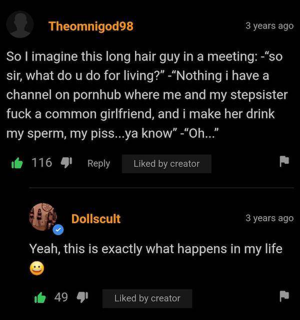 PornHub’s Comments Are Always Wild!