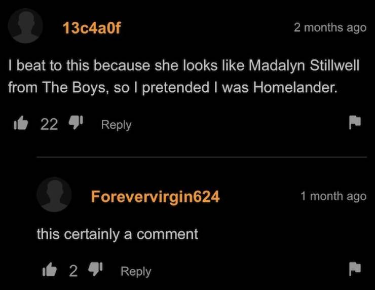 PornHub’s Comments Are Always Wild!