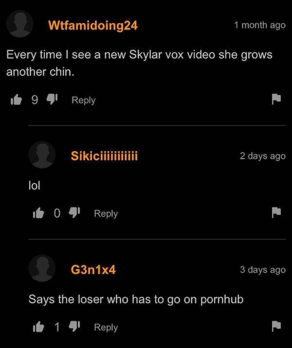 PornHub’s Comments Are Always Wild!
