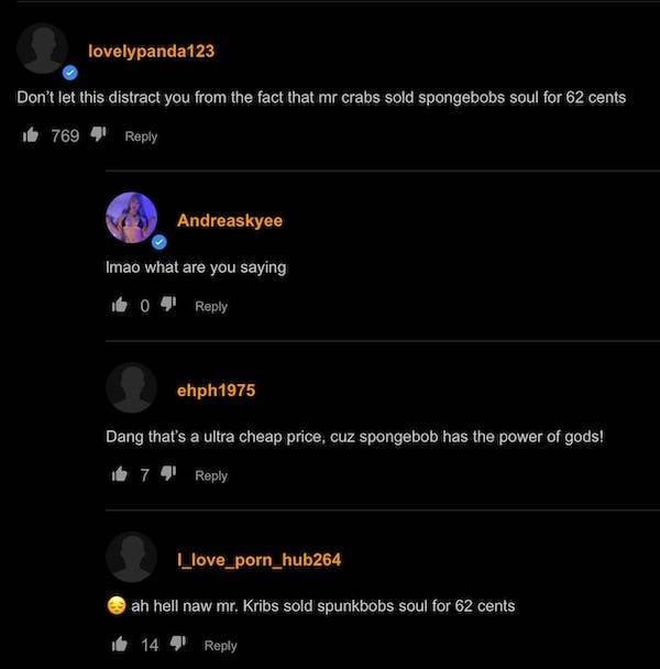 PornHub’s Comments Are Always Wild!