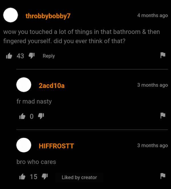 PornHub’s Comments Are Always Wild!