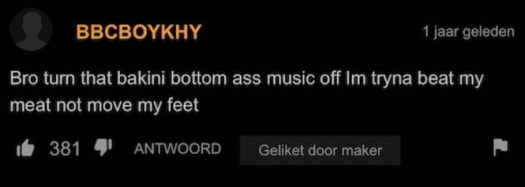 PornHub’s Comments Are Always Wild!