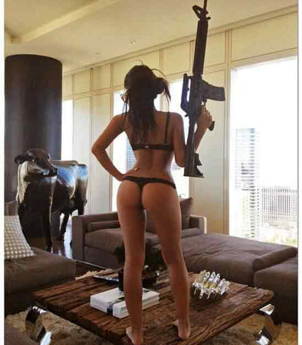 Guns And Girls: A Powerful Combination