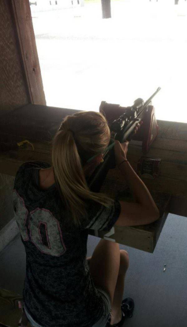 Guns And Girls: A Powerful Combination