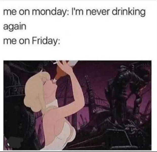 Drinking Never Ends!