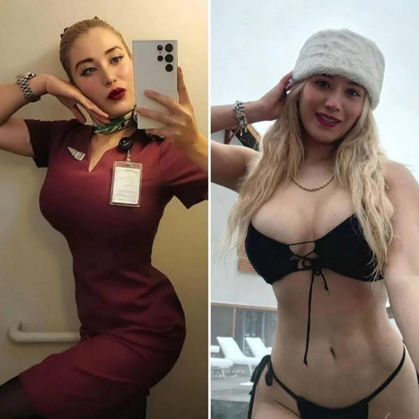 hot flight attendants with and without their uniforms 40 pics 16.html - 40 HD Photos | Premium Gallery 2026