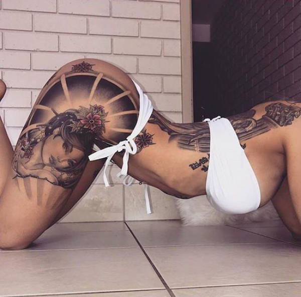 Hot and Hardcore Tattooed Girls