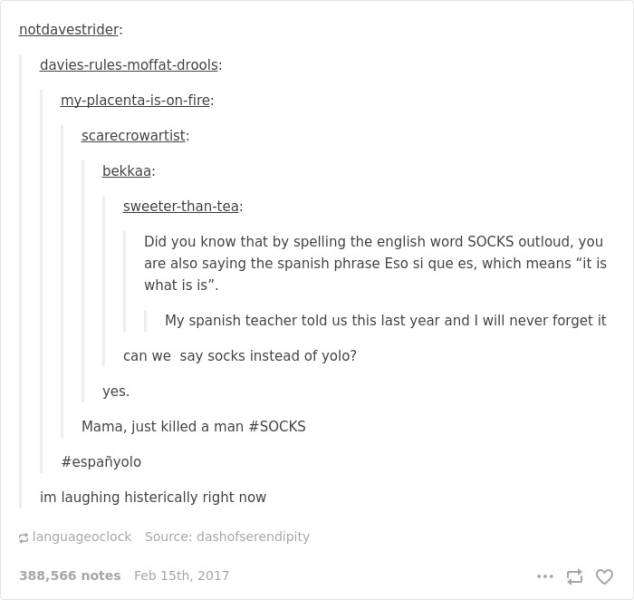 Wow, Español Is A Hard Lengua To Hablar