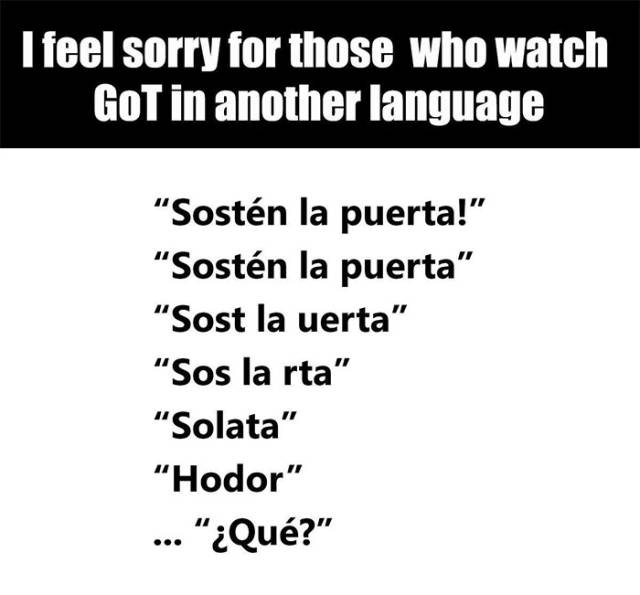 Wow, Español Is A Hard Lengua To Hablar