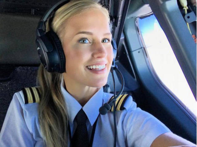 It Must Be So HOT In That Swedish Airplane!