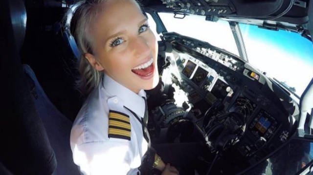 It Must Be So HOT In That Swedish Airplane!