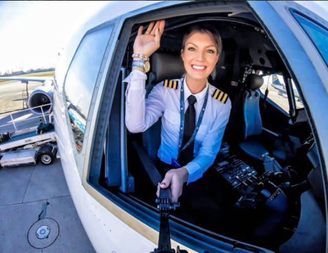 It Must Be So HOT In That Swedish Airplane!