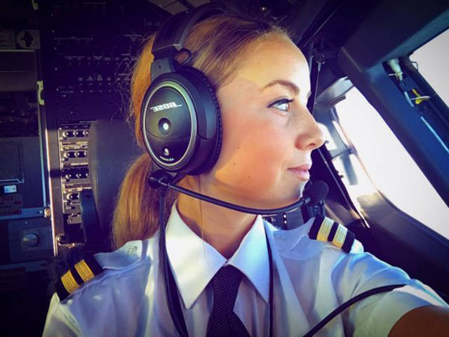 It Must Be So HOT In That Swedish Airplane!