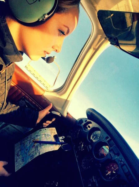 It Must Be So HOT In That Swedish Airplane!