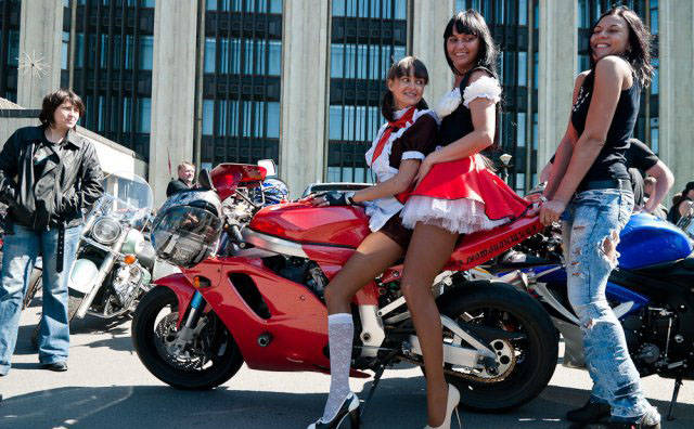 Girls Wanna Take You For A Hot Ride!