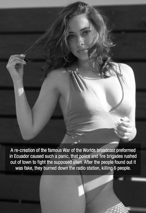 Facts are Best Served with Hot Chicks