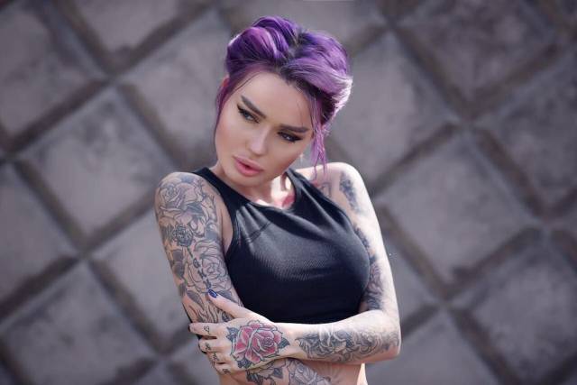 Hot and Hardcore Tattooed Girls