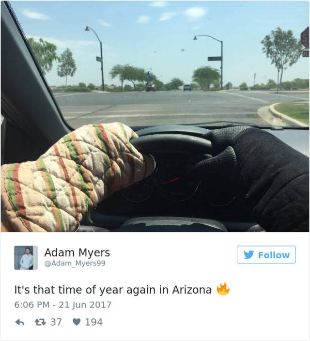 Arizona Is Frying And Melting. Literally