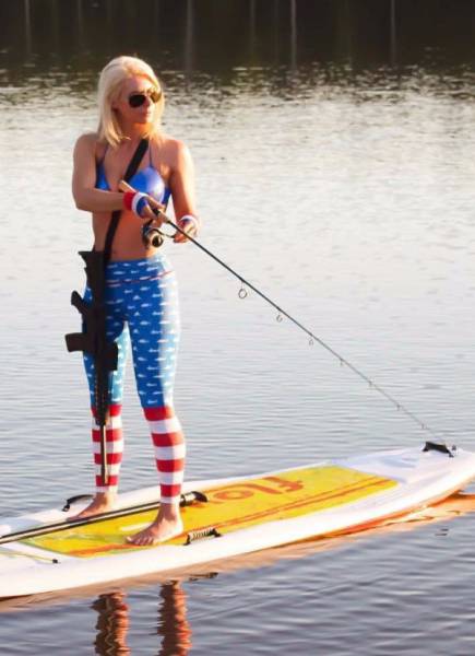 Fishing Is So Hot Nowadays!