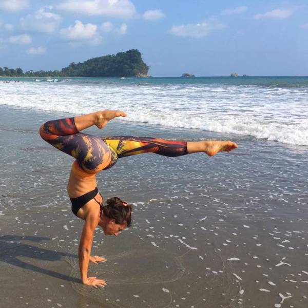 Just Some Sexy Girls Stretching