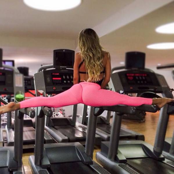 Just Some Sexy Girls Stretching