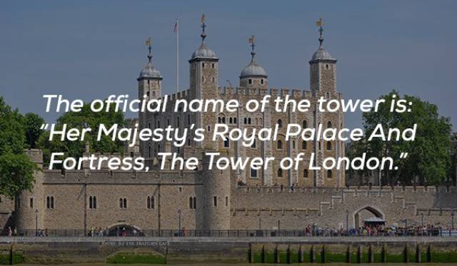 16 Towering Facts About The Tower Of London
