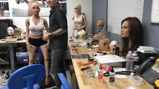 Sex Robot Factory In Action