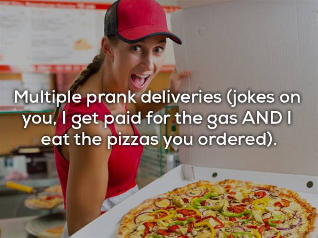 Pizza Delivery Girls Have Very Strange Lives…