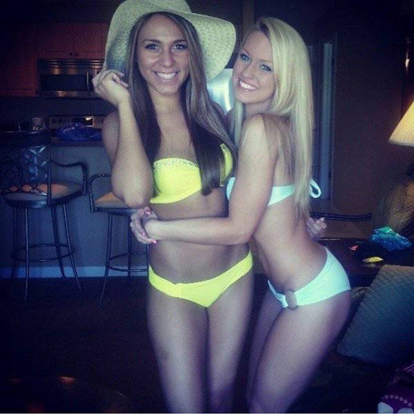 Girls Love Relaxing And Having Fun Together