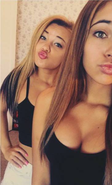 Girls Love Relaxing And Having Fun Together