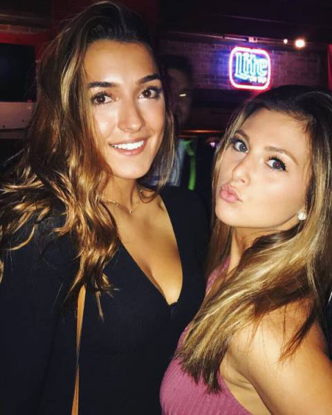 Girls Love Relaxing And Having Fun Together