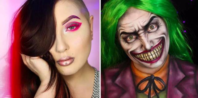 Halloween Makeup Is What Nightmares Are Made Of