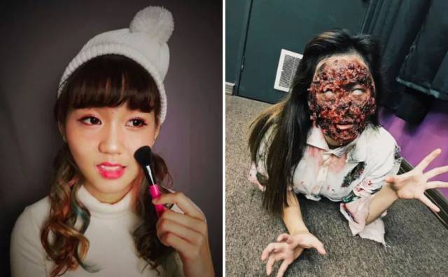 Halloween Makeup Is What Nightmares Are Made Of