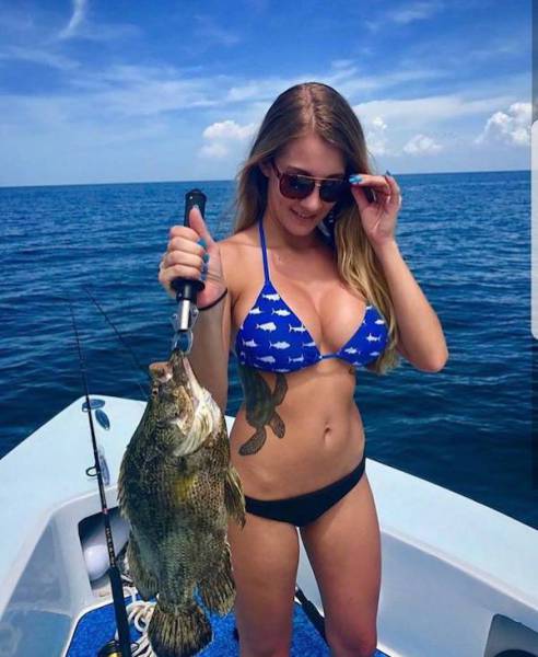 Fishing Is So Hot Nowadays!