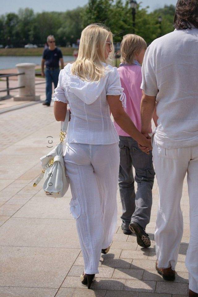 You Can See Through These Girls’ Clothes!