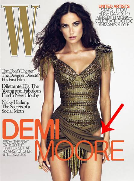 Celebrities Aren’t Always Photoshopped Properly…