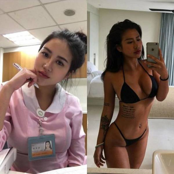 Girls Are Beautiful Both With And Without Their Uniform