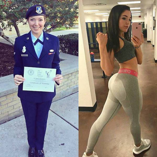 Uniform Ladies Don’t Always Wear Their Uniforms