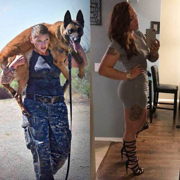 Uniform Ladies Don’t Always Wear Their Uniforms