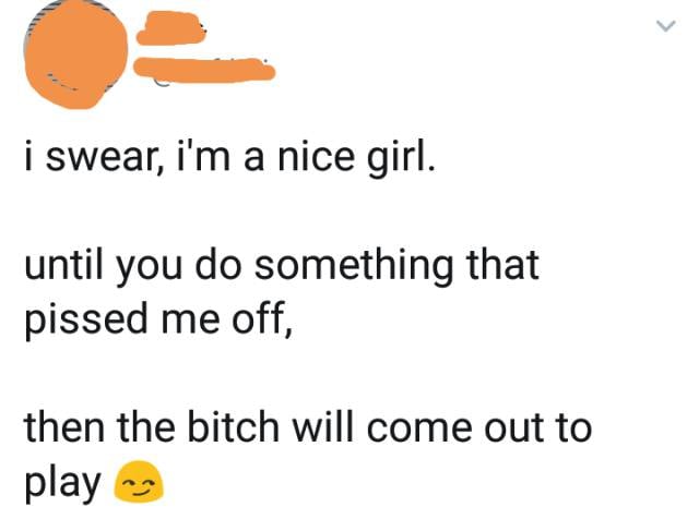 Nice Girls Are Also A Thing, Obviously