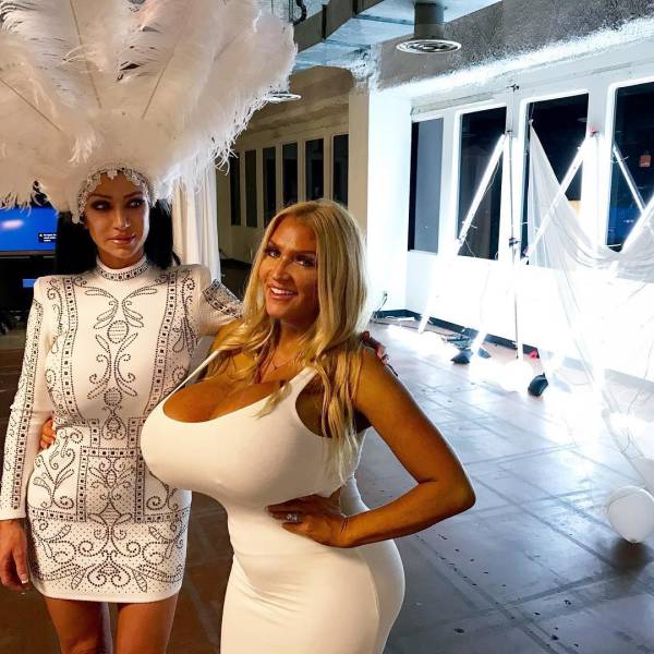 Allegra Cole And Her Two Giant Boobs