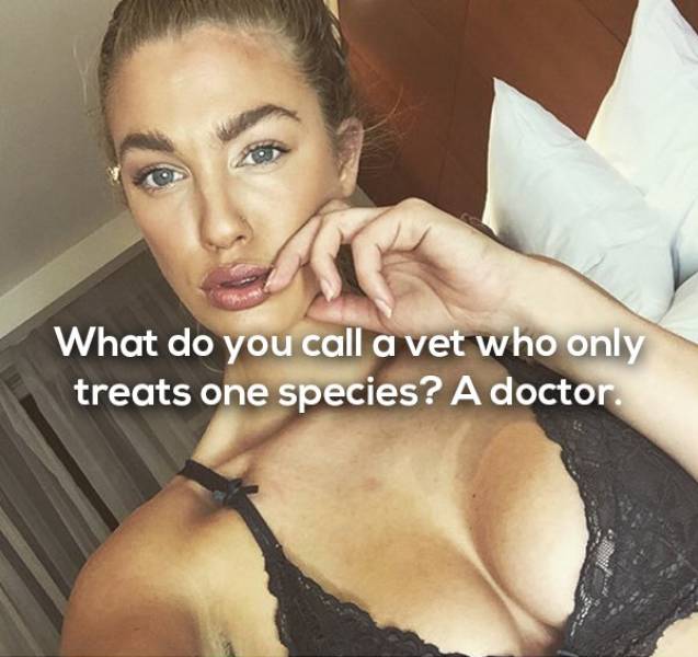 Bad Jokes Go Best With Bad Girls