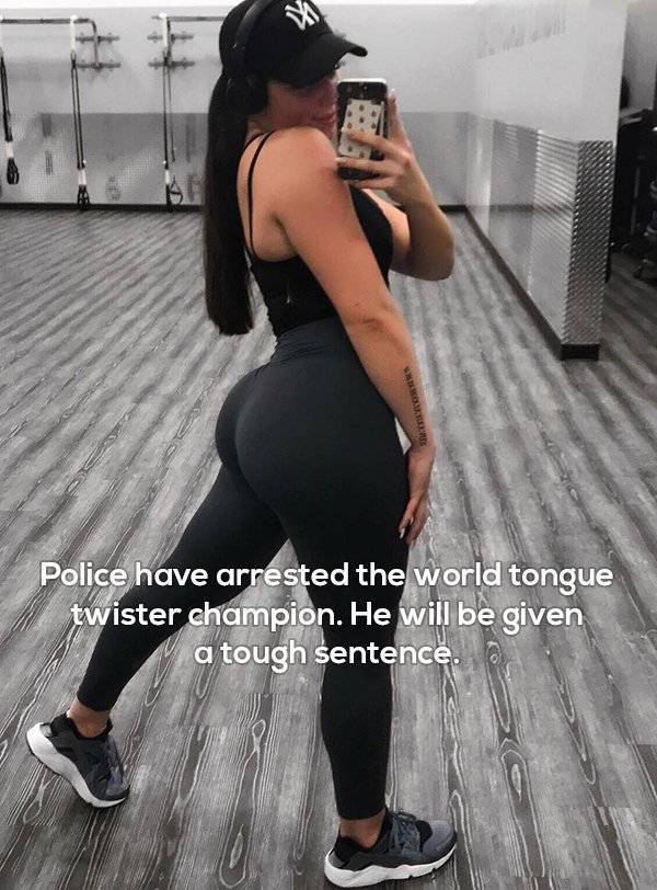 Bad Jokes Go Best With Bad Girls