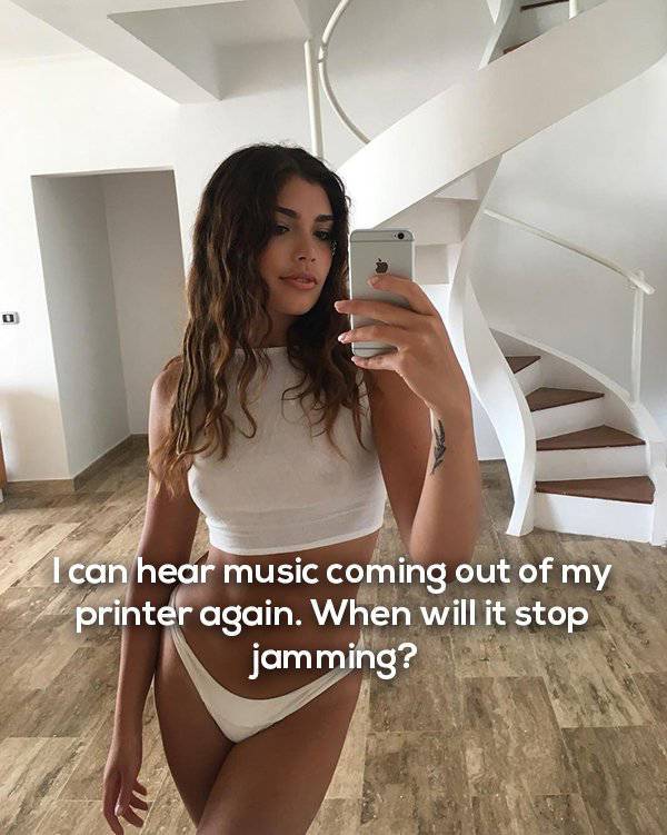 Bad Jokes Go Best With Bad Girls