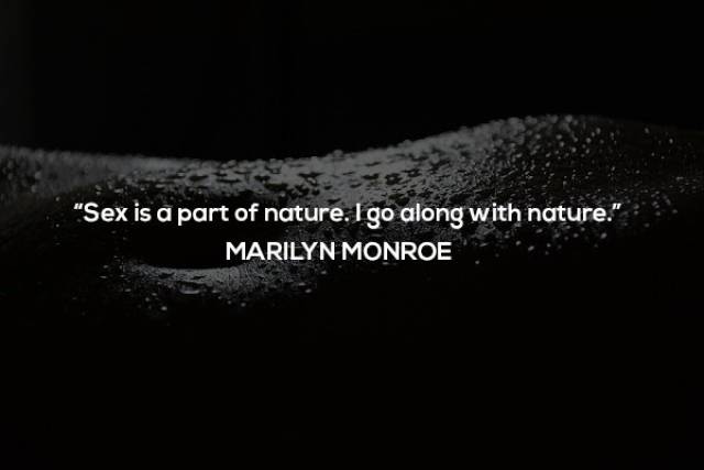 Many Famous People Thought And Spoke About Sex