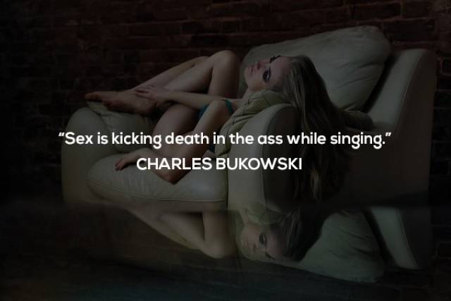 Many Famous People Thought And Spoke About Sex