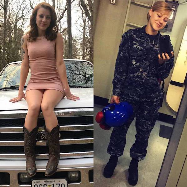 Uniforms Only Make These Beauties Better