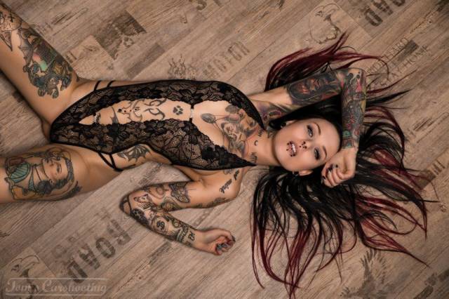 Hot and Hardcore Tattooed Girls