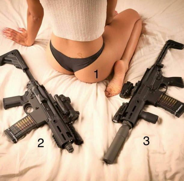 Hot Weapon Wielding Ladies