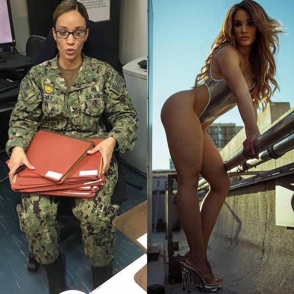 Uniform Ladies Don’t Always Wear Their Uniforms
